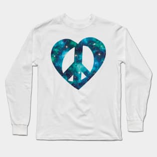 Peace, Love, Space Long Sleeve T-Shirt